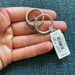 $ firm Kendra Scott Silver Ring Set